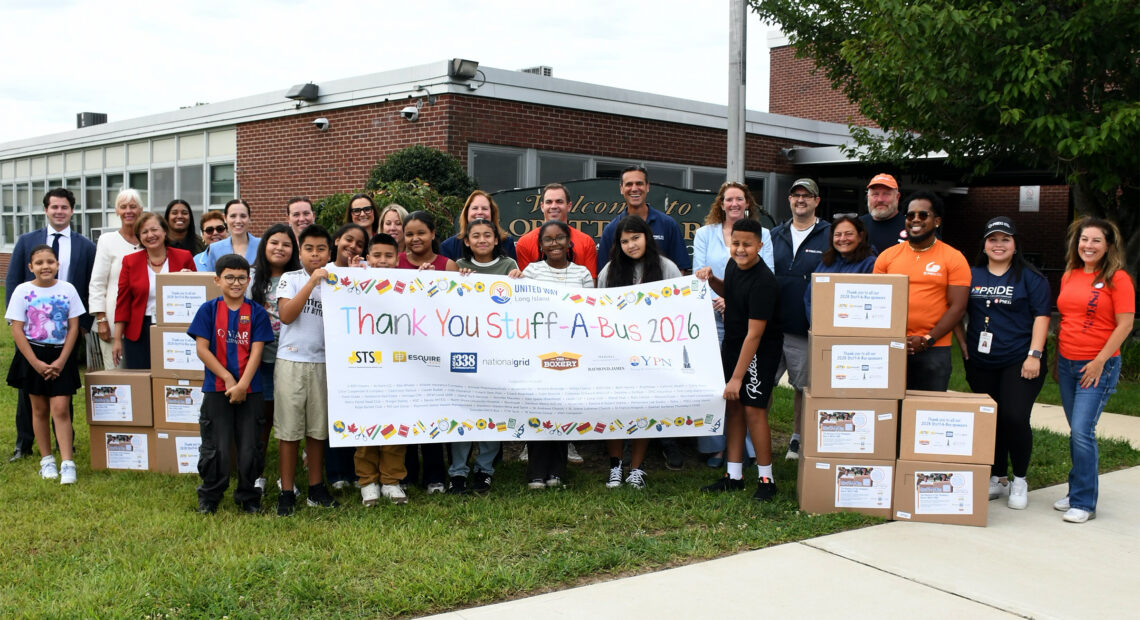 United Way’s 18th Annual Stuff-A-Bus Helps Thousands Of LI Students